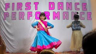 Rashi's First Dance Performance
