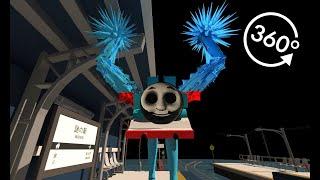 [4K VR 360°] Scary thomas the tank engine