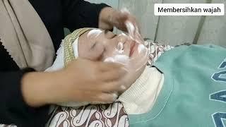 Facial wajah dengan Sabun leafhea