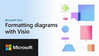 Formatting diagrams with Visio