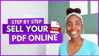Sell Your PDFs Files As A Digital Product