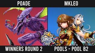 Sunrise: Pools - HER| Poache (Ridley) Vs LG| MKLeo (Aegis)