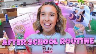 Senior Year After School + Night Routine (as an influencer, student, and teenager)