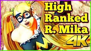 High Ranked R. Mika Compilation | Street Fighter 5 AE | 4K Ultra HD - 60fps - PC