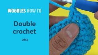 How to do a double crochet stitch (dc) - step-by-step tutorial