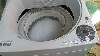 SHARP AUTOMATIC WASHING MACHINE HAPPY 3 YRS. STILL WORKING FINE AND DURABLE NO REPAIR SINCE DAY 1