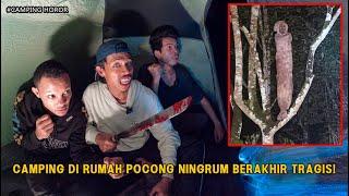 DI TEROR BRUTAL AMBIL PARANG SIAP M4TI BERAKHIR SADIS! CAMPING HOROR!