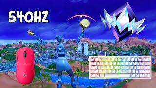 Fortnite Reload Ranked  (540HZ - 0 PING) Razer Huntsman Mini  Satisfying Keyboard Fortnite 60 FPS