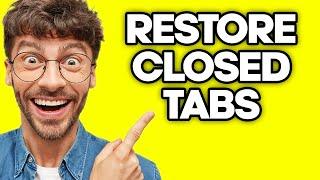 How To Restore Closed Tabs On Mozilla Firefox (2023)