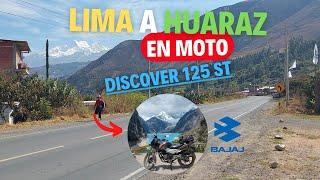 LIMA a HUARAZ en MOTO | DISCOVER 125 ST ¿Es BUENA para VIAJES LARGOS? ¿CUANTOS KILOMETROS RINDE? 22