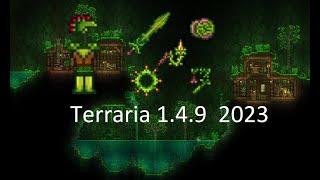 Terraria 1.4.9 Создание брони джунглей/травяной чакрам/травяной клинок