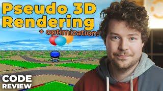 Optimizing Pseudo 3D Rendering // Code Review