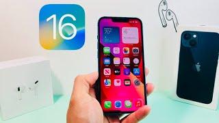 iOS 16 OFFICIAL on iPhone 13 (Review)