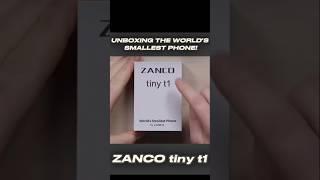 Unboxing the World's Smallest Phone – Zanco Tiny T1!