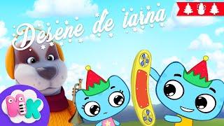 Desene de iarna in romana ️ Ham Miau, Kit si Kate & Trenuletele  HeyKids - Desene animate