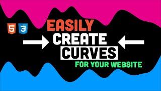 How to Create Curved/Custom DIV Shape using Pure CSS & SVG