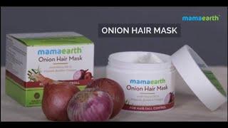 Mamaearth Onion Hair Mask: The Secret to Shiny, Bouncy, and Healthy Hair