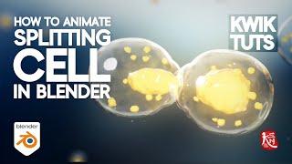 KWIK TUTS #013 // How To Animate Splitting Cell In Blender