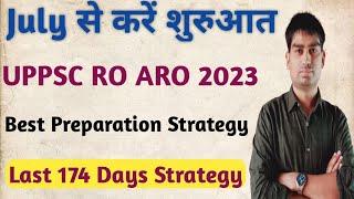 UPPSC RO ARO 2023  Strategy |Time Table | RO ARO ki taiyari kaise kre | Best Study Plan 2024