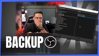 BACKUP DE CENAS NO OBS - Plugin para Criar Backups Manuais e Automáticos no OBS