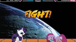 Lil Miss Rarity vs Pinkamena