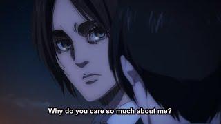 Eren and Mikasa confession | Attack on Titan Season 4 Clip