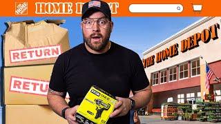 I Bought A Pallet of HOME DEPOT RETURNS for CHEAP!