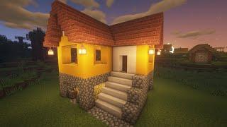 The idea of building a house from concrete in minecraft