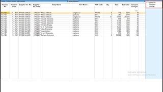 Tally Add On : Import Purchase Voucher From Excel to Tally in TallyPrime software.