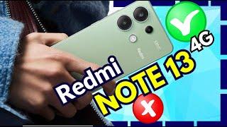 Xiaomi Redmi Note 13 (4G)| 6 razones para comprarlo  y 3 para NO hacerlo 