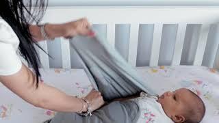 ¿Cómo poner el swaddle de velcro? (Summer Infant SwaddleMe)