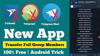 How to add members in Telegram | transfer group   members | free adding by Android @JayGhunawatOfficial