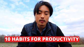 10 Daily Habits To Maximize Productivity