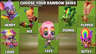 Choose your Favourite Rainbow Skin | Zooba