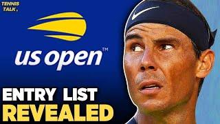 Entry List Revealed for US Open 2024 | Tennis News