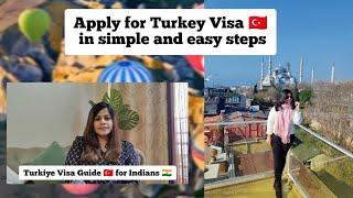 How to apply for a Turkish Visa from India | Turkey Visa Guide | Turkish Sticker Visa #turkey