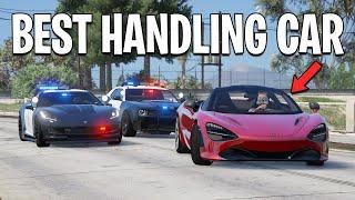 Running From The Cops In The Best Handling Car on GTA 5 RP