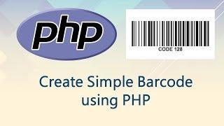 Create Simple Barcode using PHP