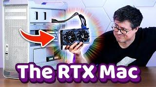 I put an RTX 2070 in an old Mac Pro!