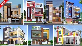 Top 40 Modern 2 Floor House Front Elevation Designs 2022 | Double Floor Small Home Front Designs