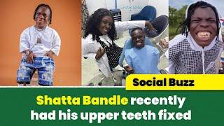 Shatta Bandle's newly fixed teeth by Dr. Louisa breaks off just weeks later