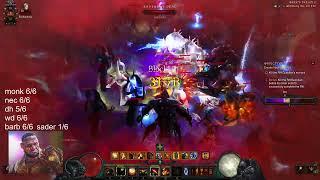 Diablo3 Season 30 Invoker Crusader 150 (all gr 150, 42/42 set done)