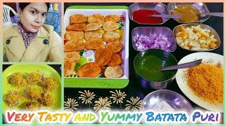 Very Tasty and Yummy Batata Puri | Batapuri Recipe vlog@jyotikumarivlogss @JK Vlogs