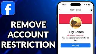 How To Remove Account Restriction On Facebook