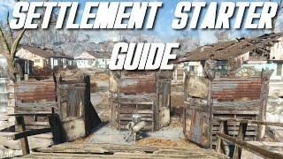 Fallout 4 SETTLEMENT STARTER GUIDE! (Complete Settlement Tutorial)