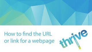 How to find the URL or link to a page or website