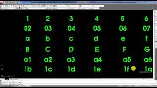 Autocad Automatic Numbering Secret (LISP) - AzchanneL