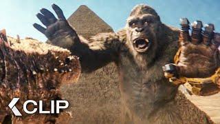 Kong vs. Godzilla - Egypt Fight Scene - GODZILLA X KONG: The New Empire (2024)