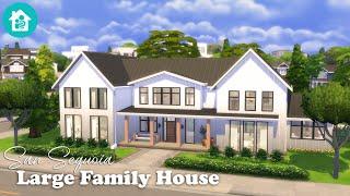 San Sequoia Family House | Growing Together | Stop Motion build | The Sims 4 | NO CC