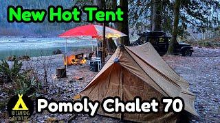 New Hot Tent: Pomoly Chalet 70 Pro